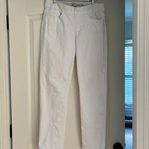 Soft Surroundings Full Length White Denim